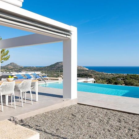 Luxury Villa Hera With Private Pool Afantou Exteriör bild
