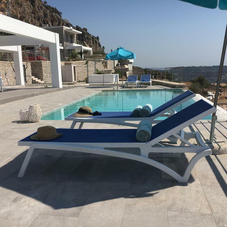 Luxury Villa Hera With Private Pool Afantou Exteriör bild